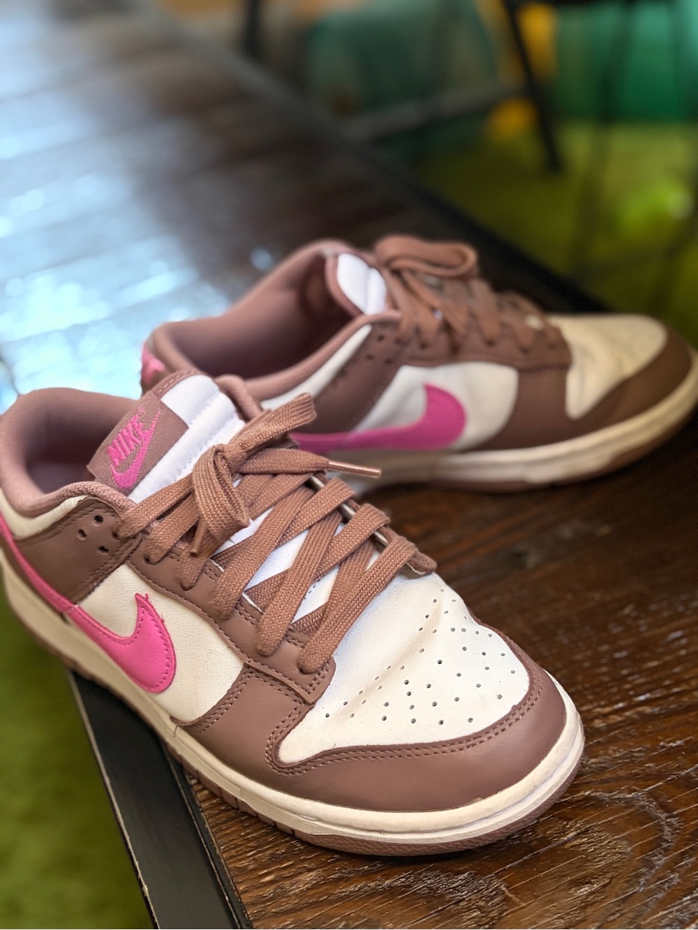Nike dunks pink& mauve Low-Top Sneakers